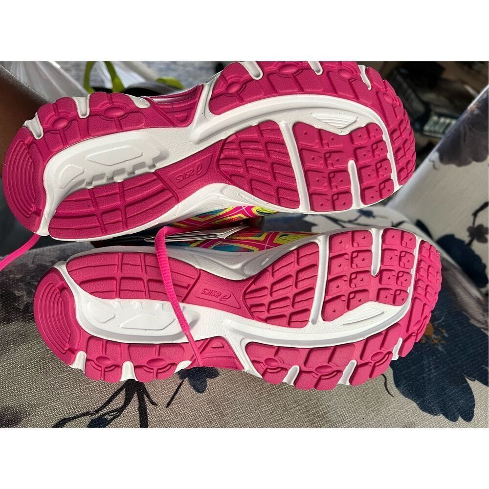 ASICS Gel Contend 3 Running Shoes C566N Women's Size US 5.5 Pink/FYG Reflective - Picture 10 of 12